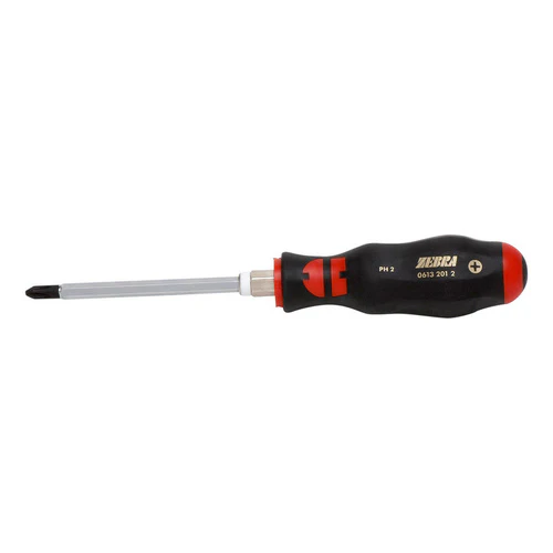 ZEBRA 3K Hexagon Blade Phillips Head Screwdriver – PH3 x 150mm Long