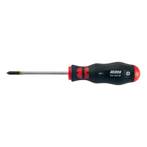 ZEBRA Phillips Head Screwdriver – Round Blade – PH4 x 150mm Long