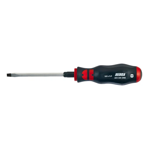 ZEBRA Slotted Screwdriver – Hexagon Blade, Impact Cap – 2.0 x 14.0mm