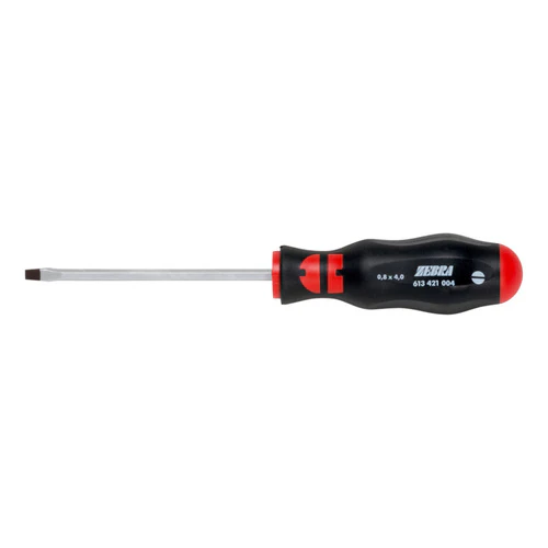 ZEBRA Slotted Screwdriver – Hexagon Blade, Wrench Adapter – 1.2 x 6.5mm