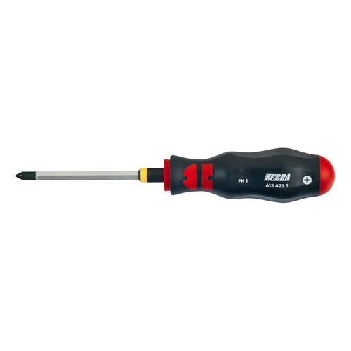 ZEBRA Phillips Head Screwdriver -Hexagon Blade – Wrench Adapter – PH4 x 200mm Long