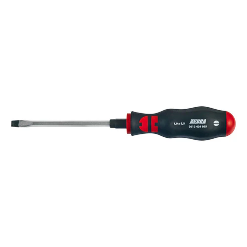 ZEBRA Slotted Screwdriver – Hexagon Blade; Laser-Cut Tip – 1.6 x 10.0mm