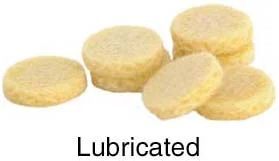 12 gauge shotgun Premium Lubed Wad,bag of 100 lubricated felt wads