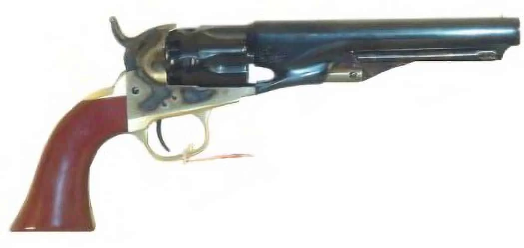 1862 Colt Pocket Police – Steel Frame – Fluted