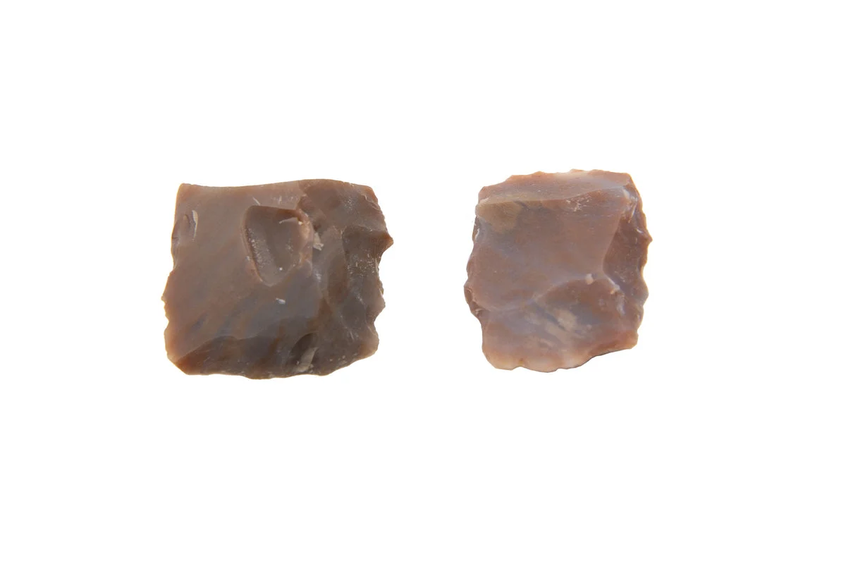 18th Century Wedge/Spall Flints - 1/2" - 2 Pack - MZ1232