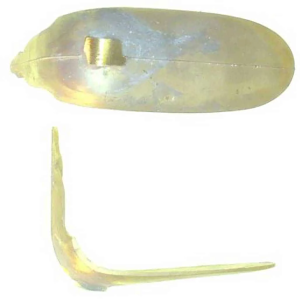 French Fowler Butt Plate – Brass