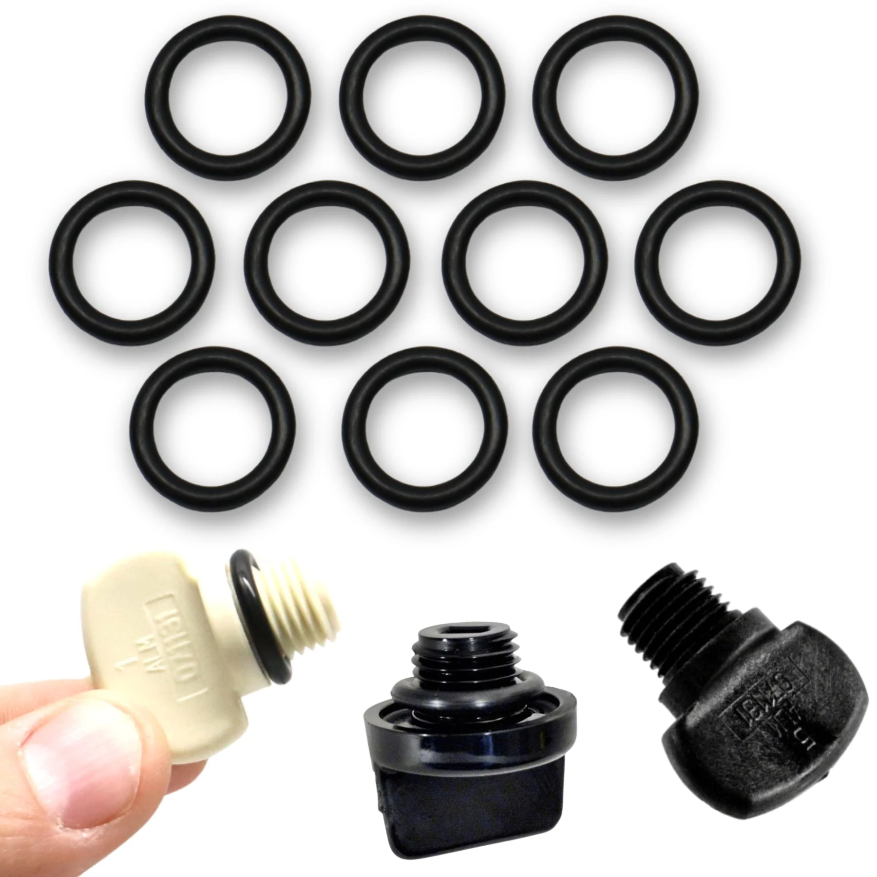 192115 (192115Z, U9-359, O-130) O-Ring Gaskets for Pentair 071131 / 357161 Drain Plugs (10 Pack)