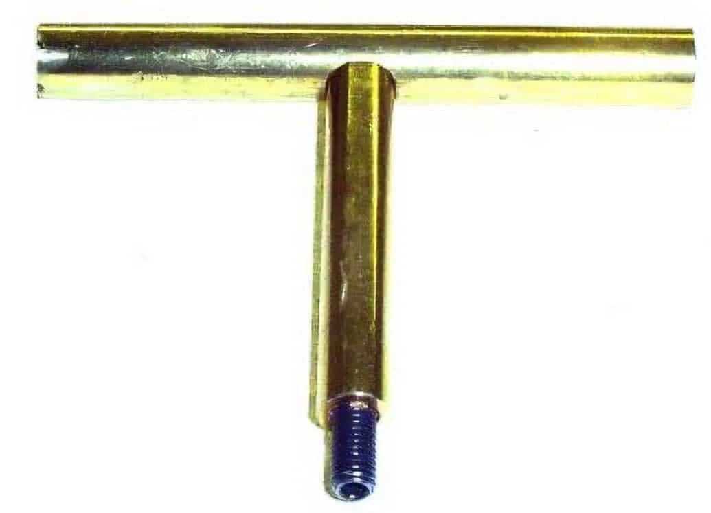 T – Handle – Solid Brass