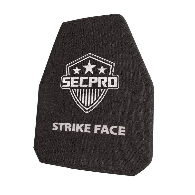 ( 2017 ) SecPro Lightweight Shooters Cut Stand Alone Level III Tensylon Hard Armor Plate