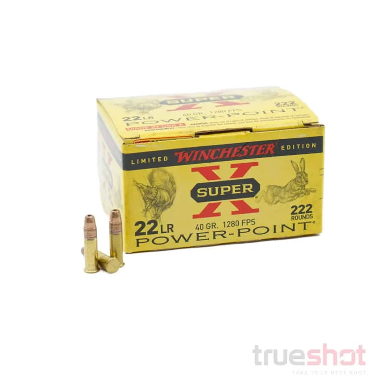 Winchester SUPER X 22 Long Rifle 40 Grain PPLHP
