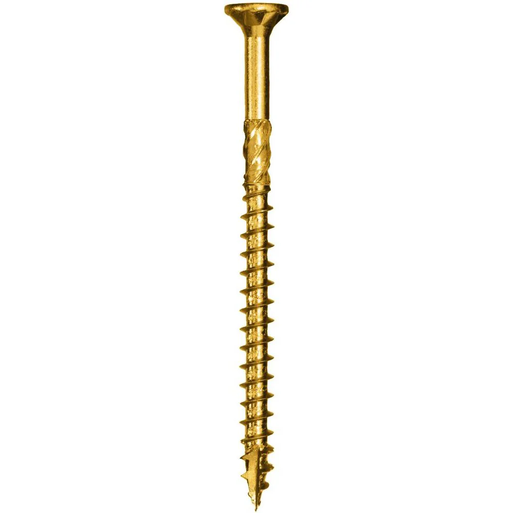 GRK Screws 103137 #10×3-1/8 Star Drive Bugle Head Climatek Coated Steel R4 Multi-Purpose Screws, 70/Box
