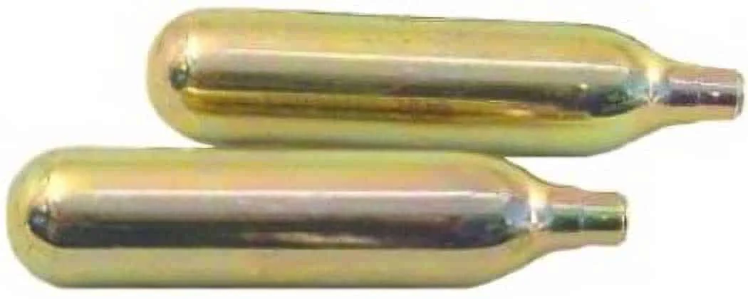 CO2 Cartridges – 16gm – Un-threaded – 2 per Pack