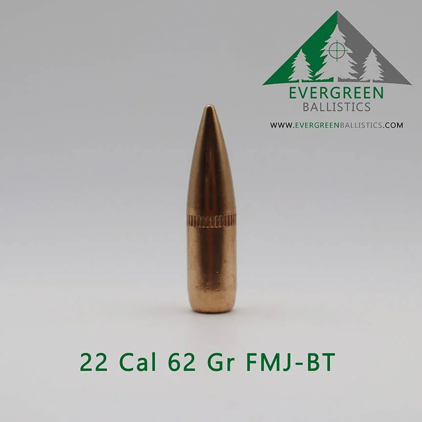 22 Cal (.224) 62 Grain SS109 Bullets