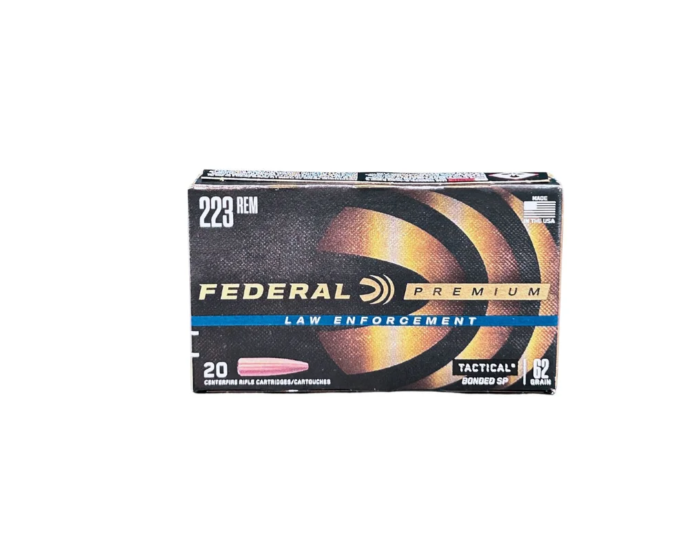 223 REM 62GR Federal Tactical Bonded (LE223T3)