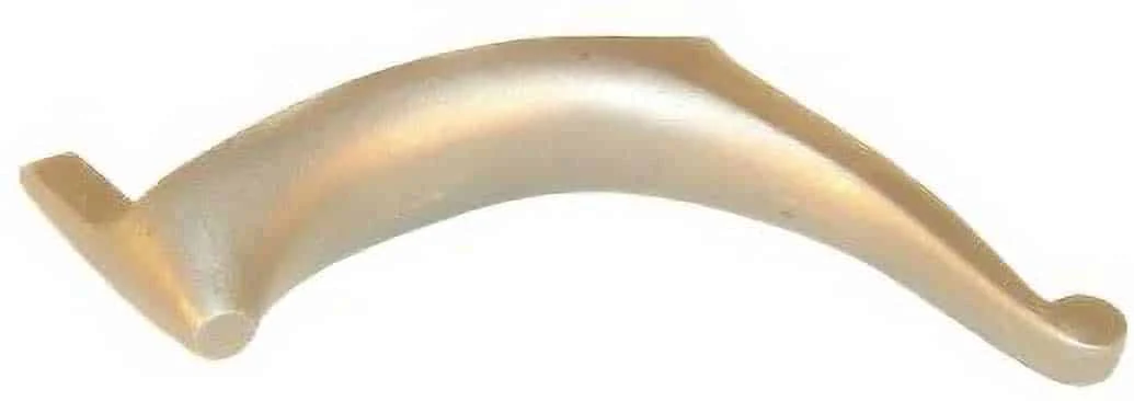 Schuetzen Butt Plate – Brass