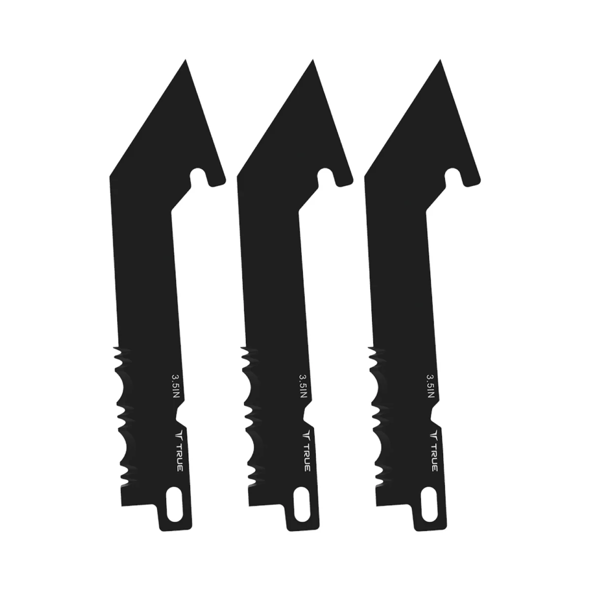 3.5″ Tanto 3 pack Replacement Blades