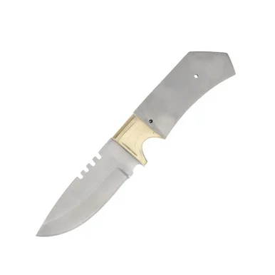 3.75 Inch Drop Point Hunter Blade Blank Full Tang for Custom Knives BL135