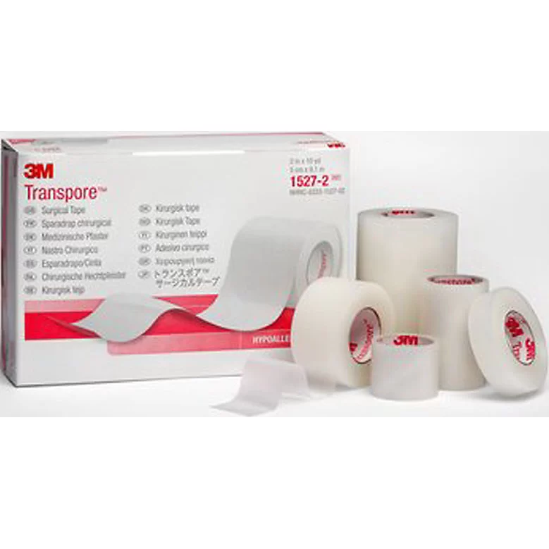3M Transpore Surgical Tape, Clear