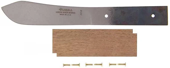 4-1/2" Green River "Sheath" Knife Kit with Walnut Handle