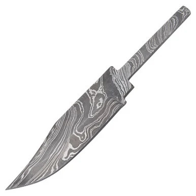 4.5" Skinner Damascus Fixed Blade Blank BL147D