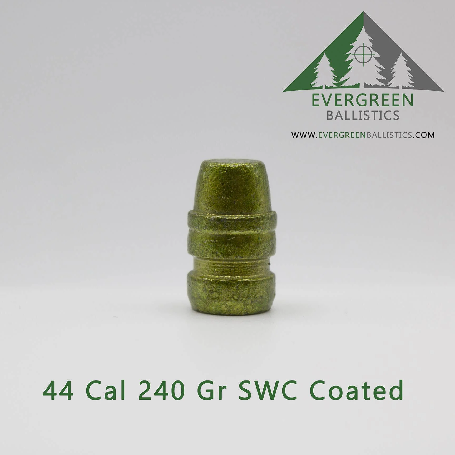 44 Cal. (.430) 240 Grain SWC Coated Bullet
