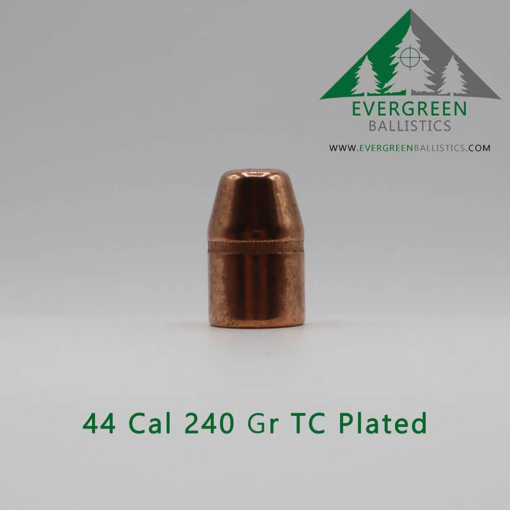 44 Caliber (.429) 240 Grain TC Plated Bullets
