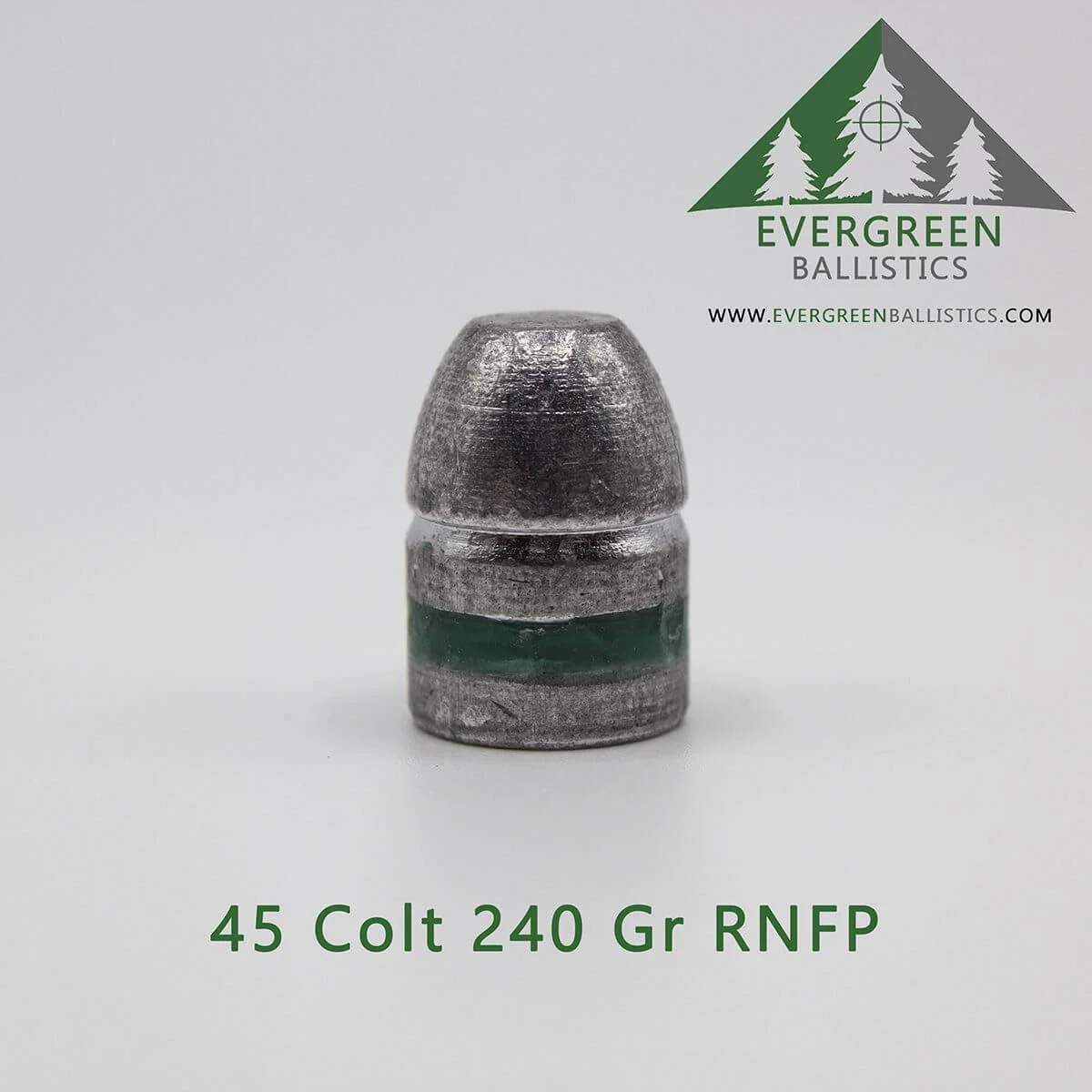 45 Colt (.452) 240 Grain RNFP Cast Lead Bullets