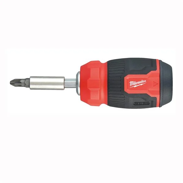Milwaukee8 In 1 Compact Multi-Bit Screwdriver – 4932492807