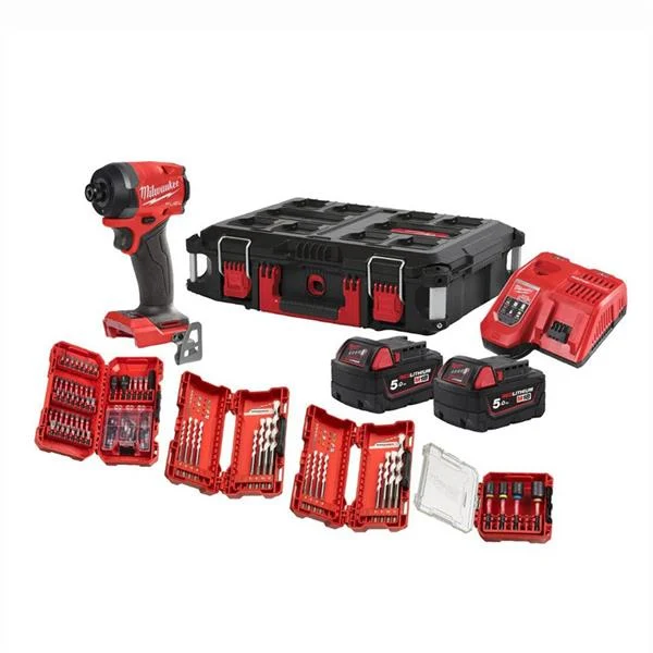 Milwaukee M18FID3100P-502P – M18 FUEL – Power Pack with Bits – 4933499037