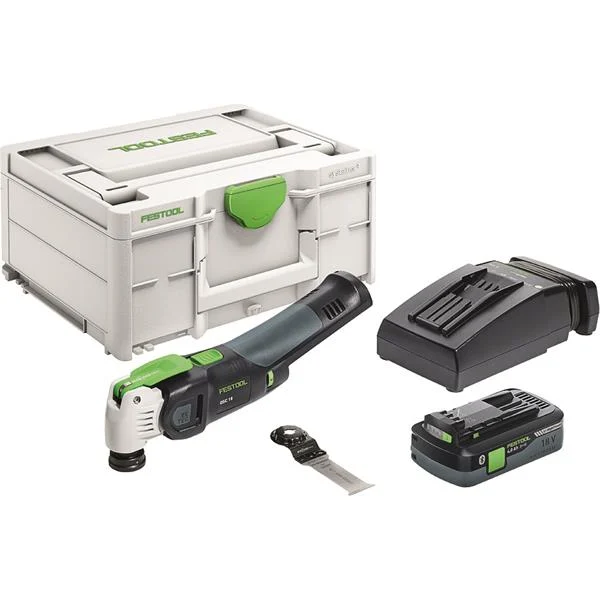 FestoolCordless oscillator OSC 18 HPC 4,0 EI-Plus VECTURO