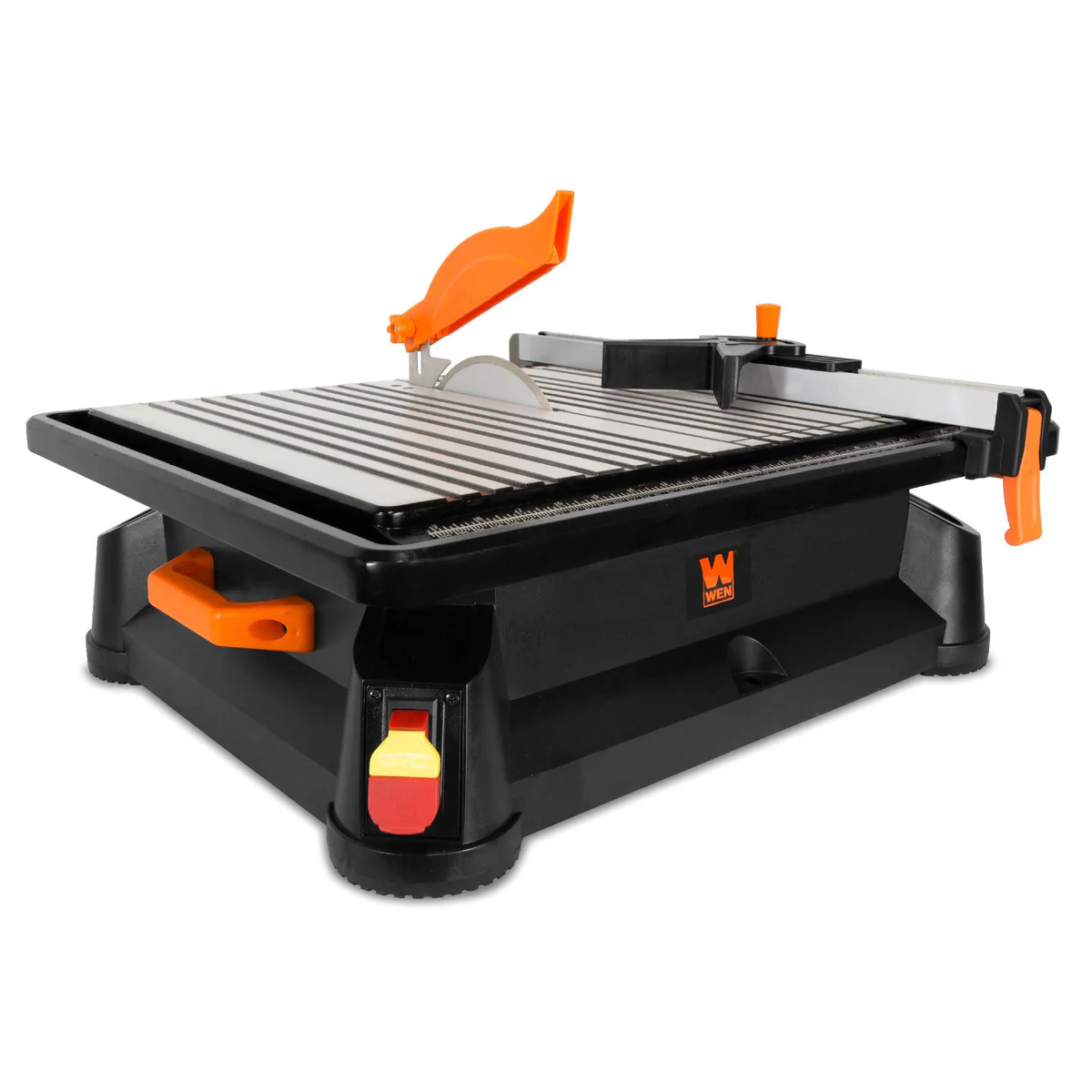 WEN 71707 6.5A 7-Inch Portable Wet Tile Saw with Fence and Miter Gauge