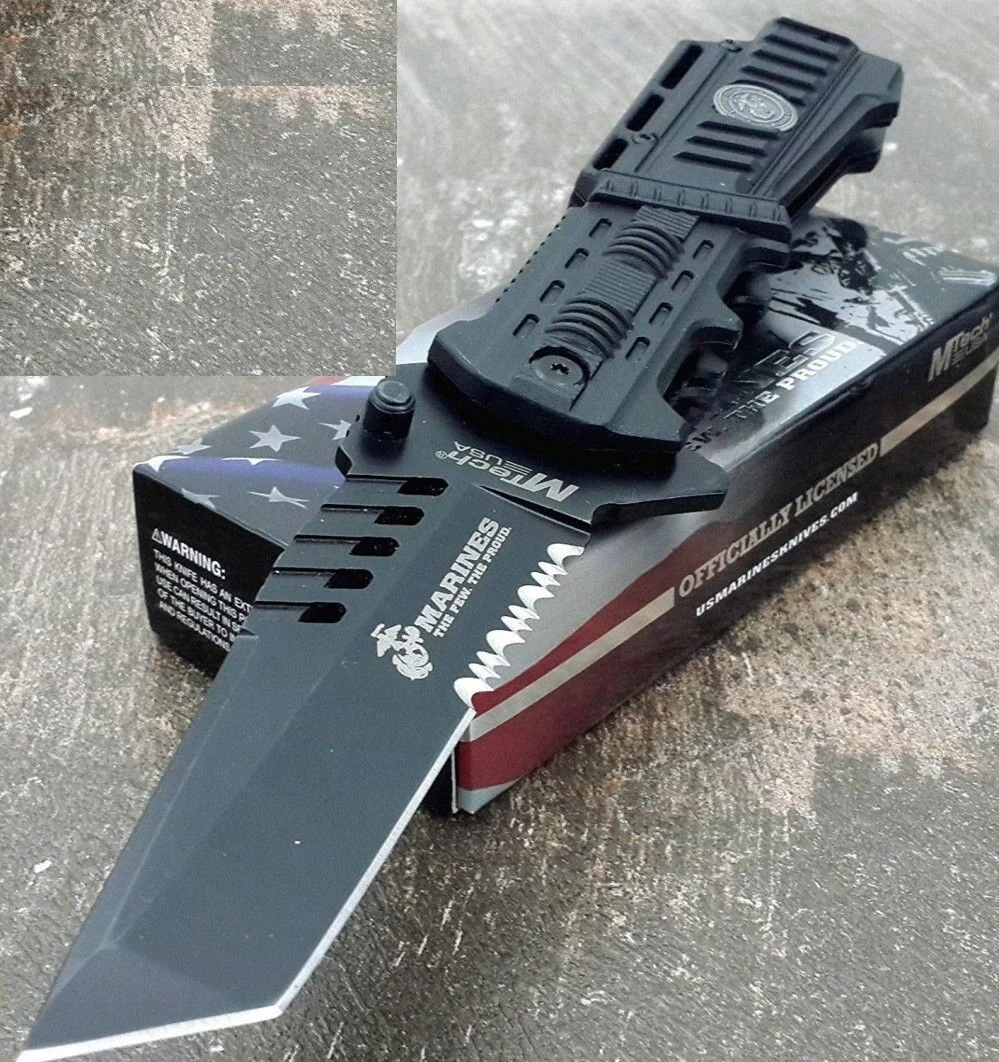 8.5″ MTech USA USMC Official Marines Military Combat Pocket Knife