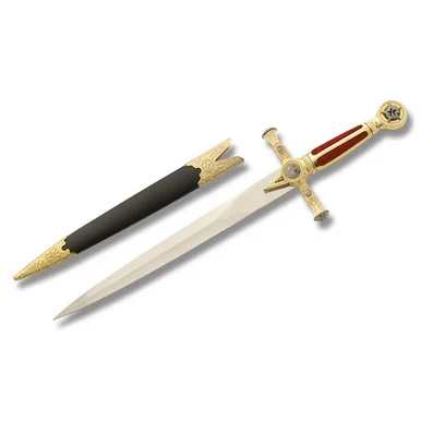 Red and Gold Masonic Dagger 926830