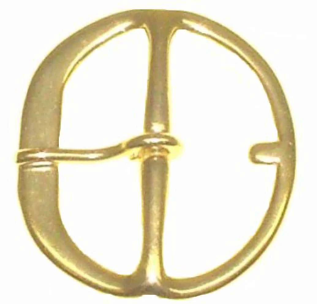 Belt Buckle – Round – 3-3/4in