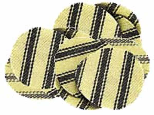 Patches – Pillow Ticking – Lubed – .60-.69 Cal – .017-.018