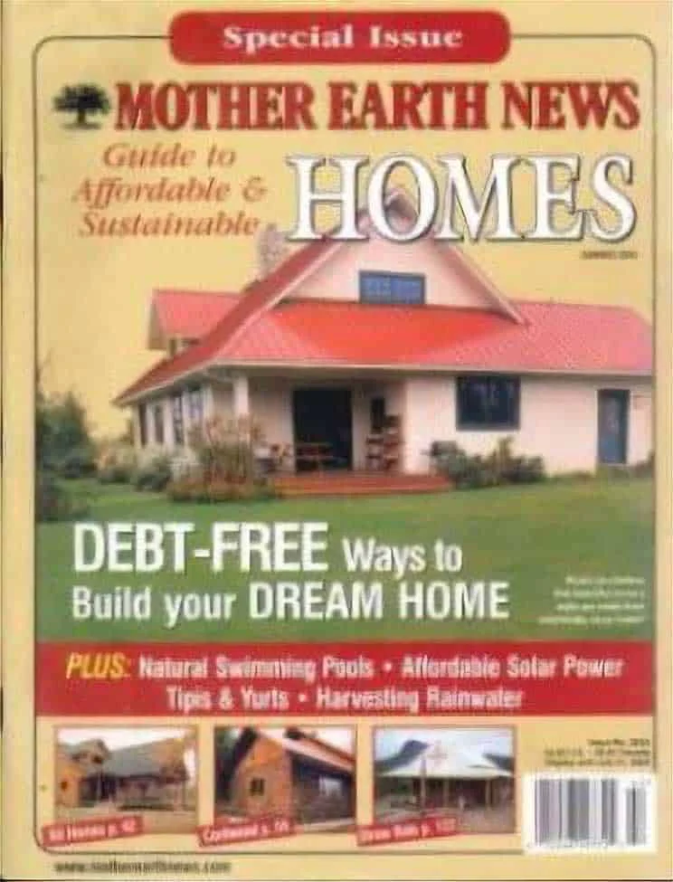 Used – Mother Earth News – Guide to Affordable & Sustainable Homes