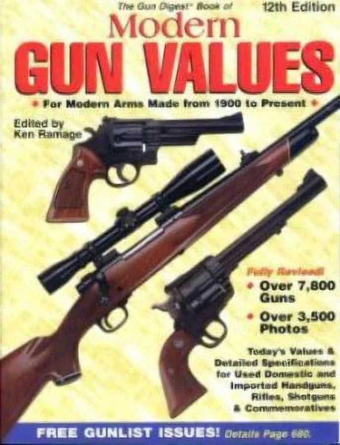 Used – The Gun Digest Book of Modern Gun Values – 12th Edition