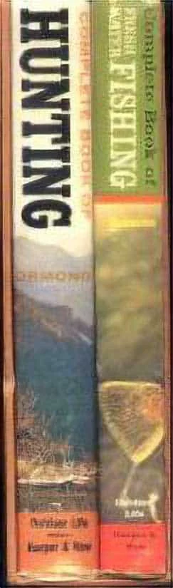Used – 2 Vol Set – Complete Book of Hunting – Complete Book of Fresh Water Fishing