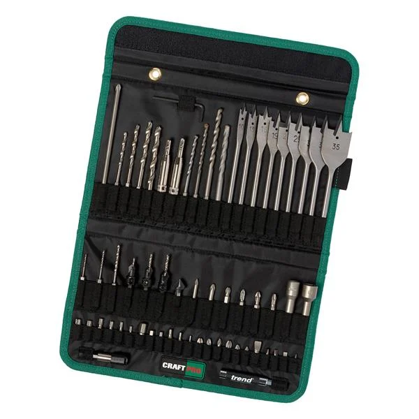 TrendCraft Pro Quick Release 60pcs Set in Tool Holder – CR/QR/SET/2