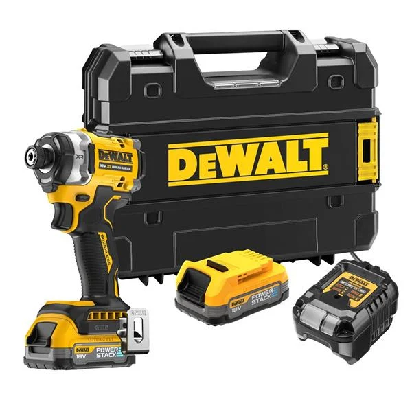 DeWaltDCF860E2T – 18V XR Brushless Premium Impact Driver – 2 X POWERSTACK Compact