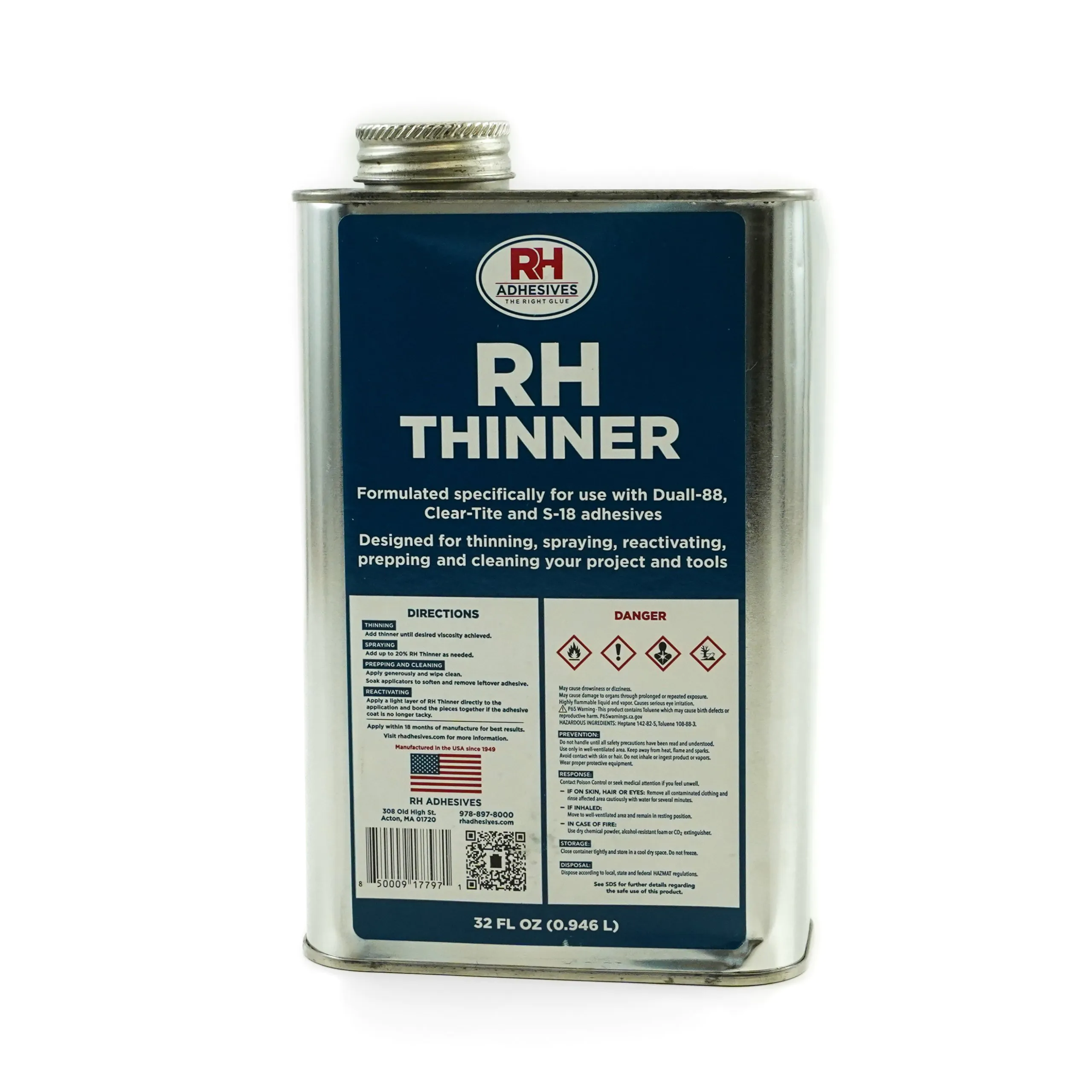 RH All Purpose Cement-Thinner Quart