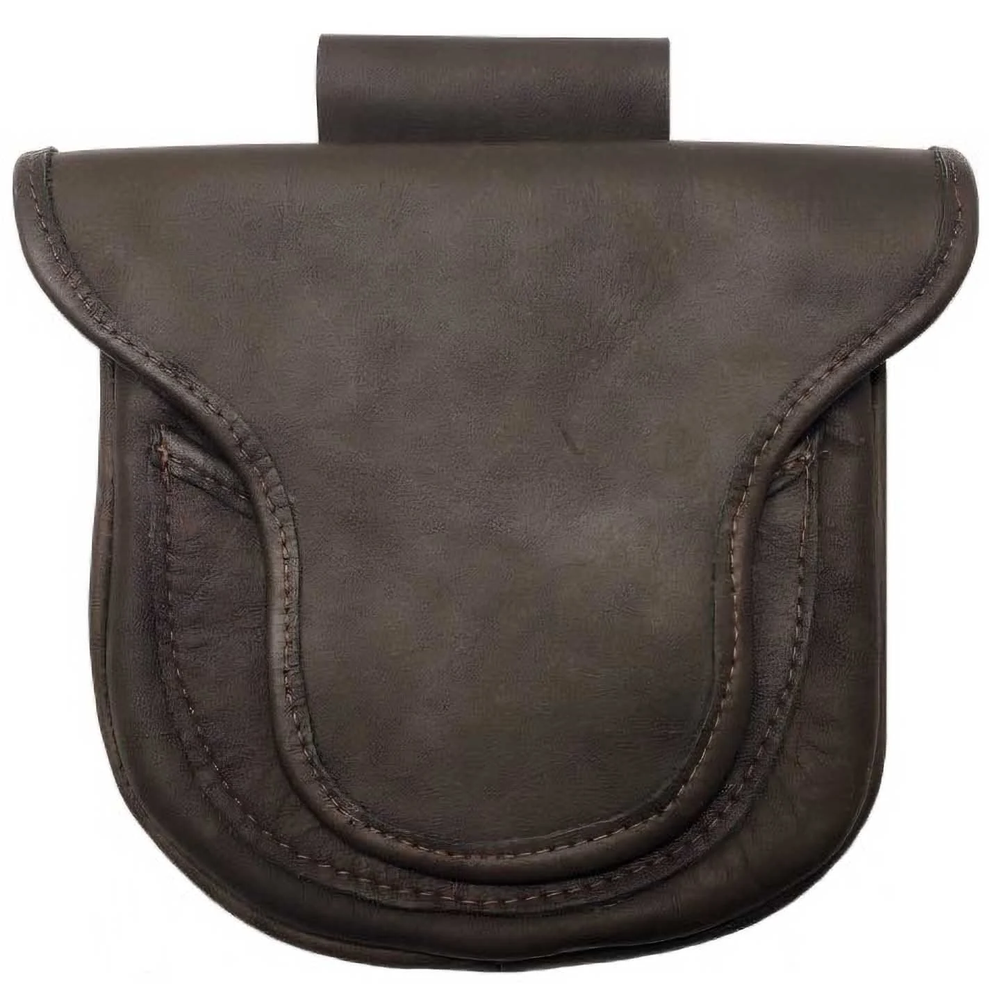 Hunting Belt Bag – Triple Pocket – Smooth Leather