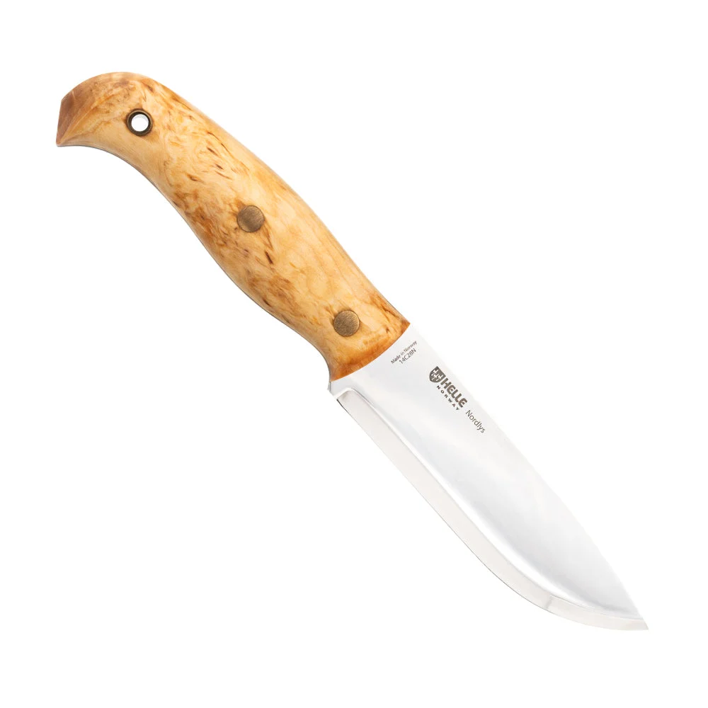 Helle Nordlys Outdoor Knife with Leather Sheath