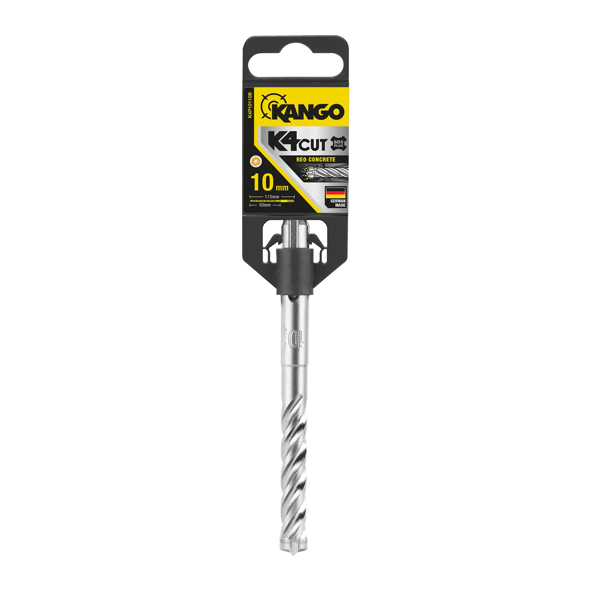 10mm x 115mm K4 SDS Plus Drill Bit