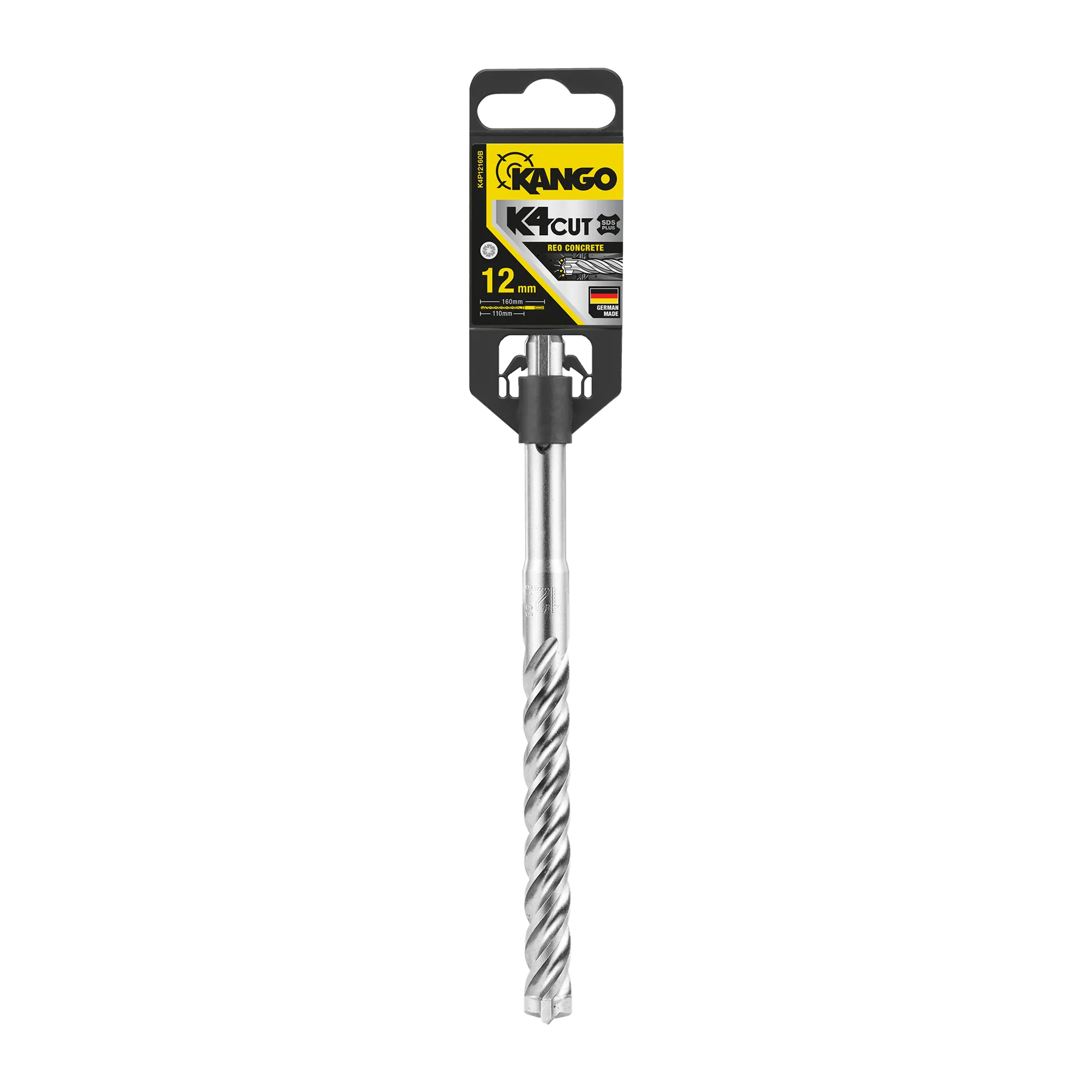 12mm x 210mm K4 SDS Plus Drill Bit