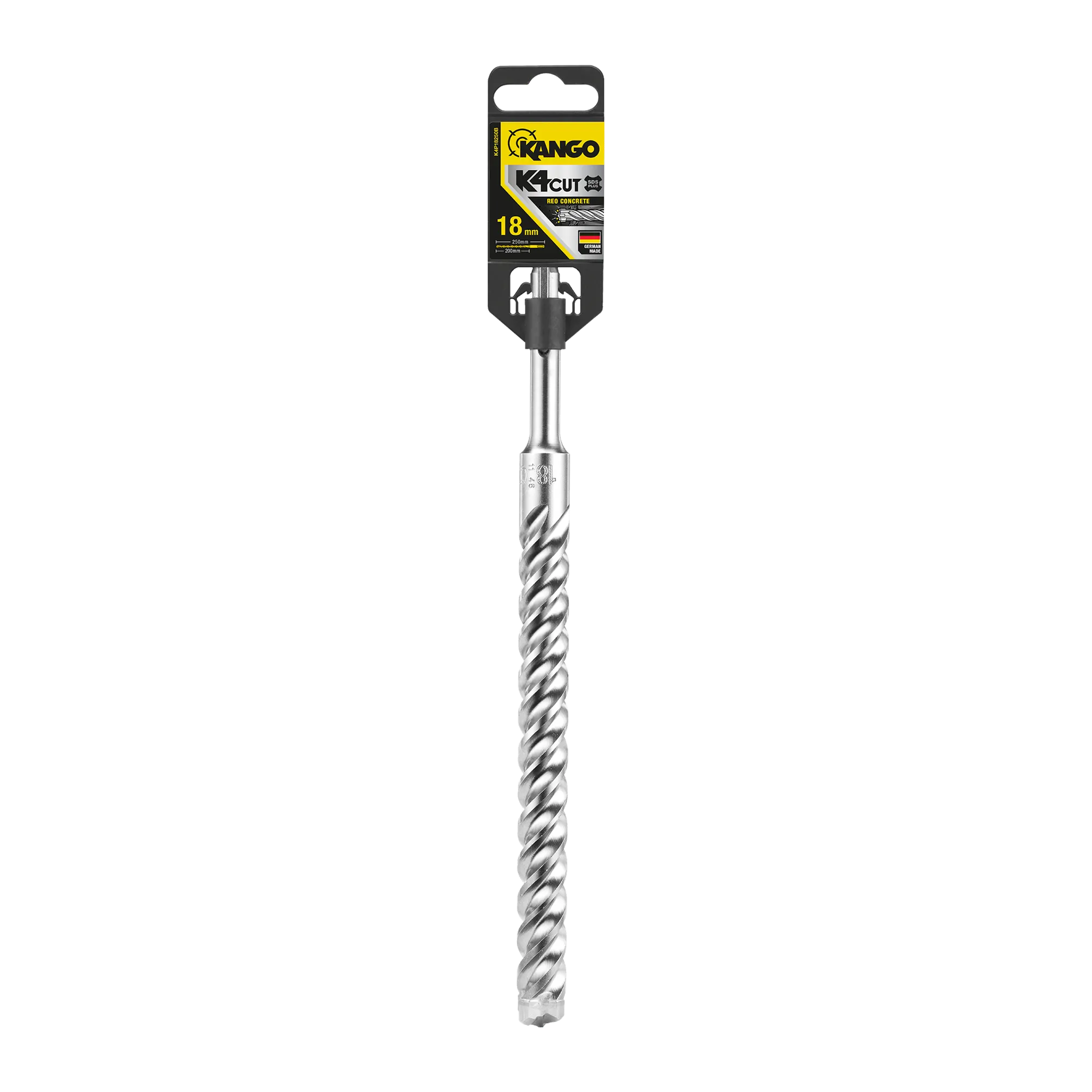 18mm x 250mm K4 SDS Plus Drill Bit