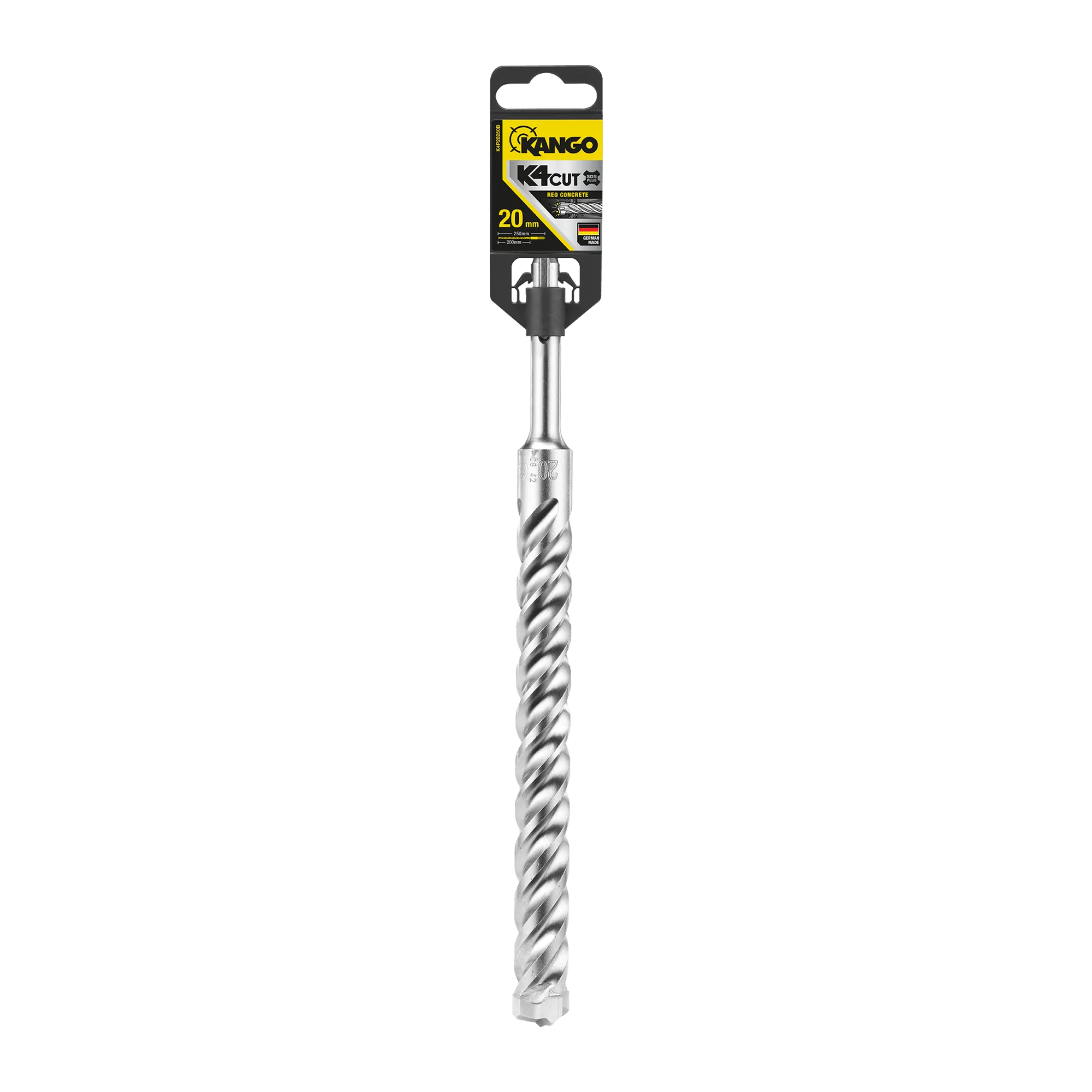 20mm x 250mm K4 SDS Plus Drill Bit