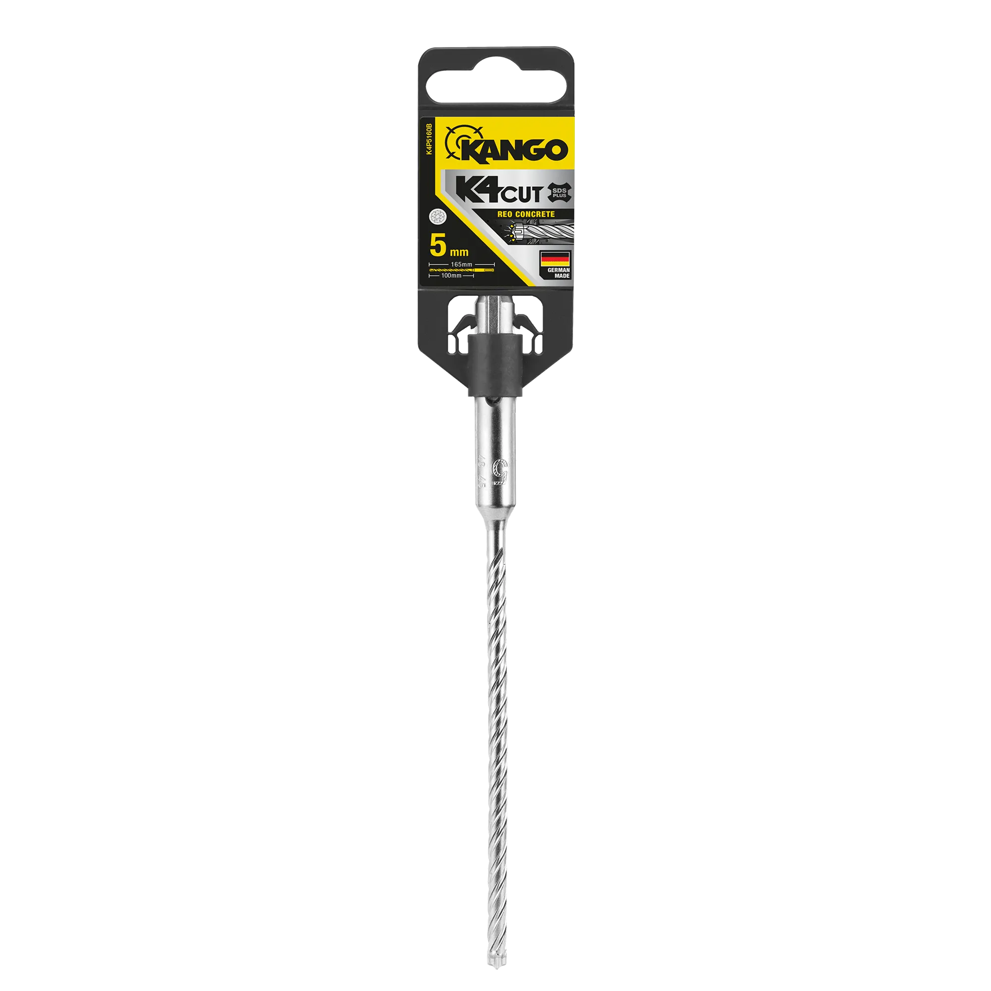 5mm x 165mm K4 SDS Plus Drill Bit