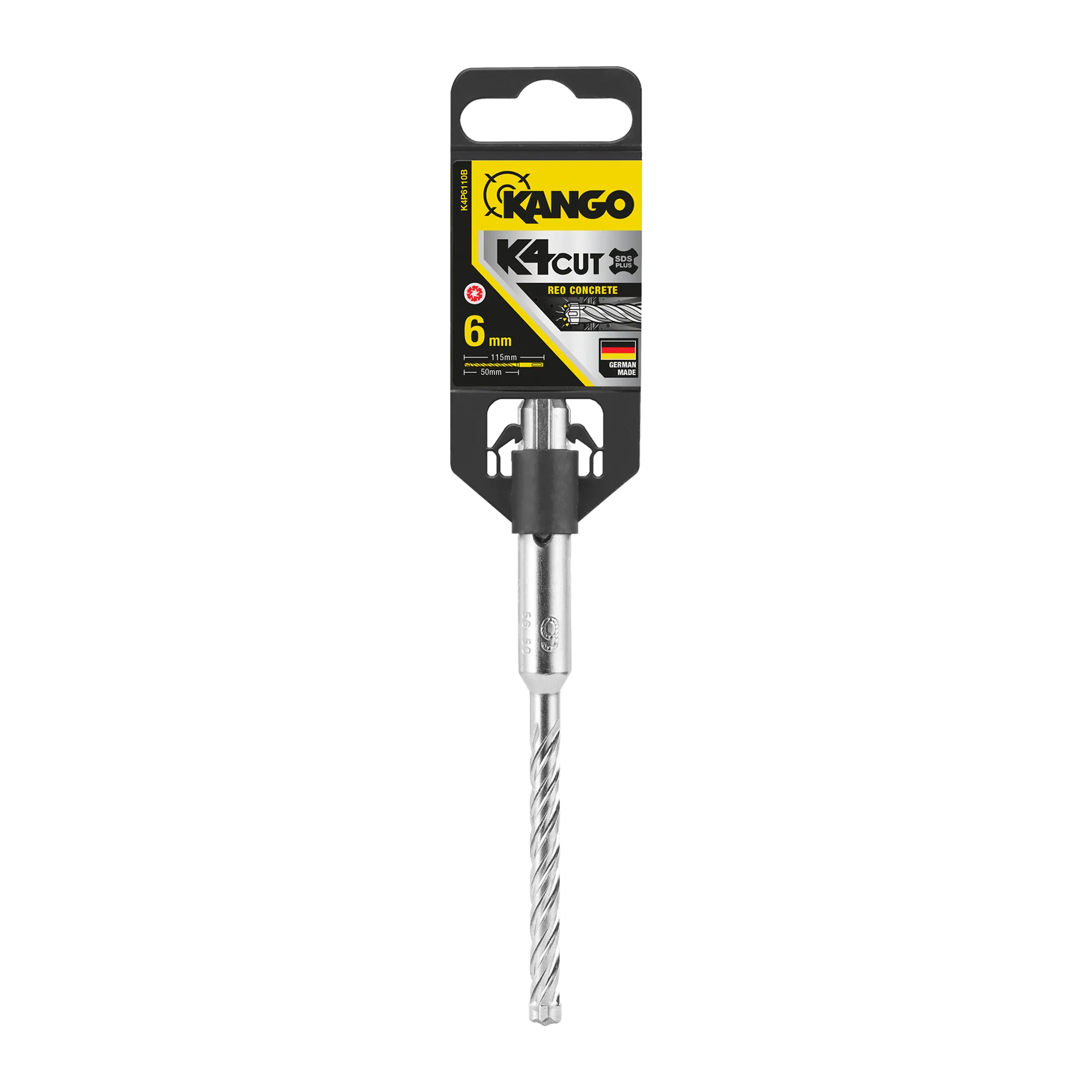 6mm x 110mm K4 SDS Plus Drill Bit