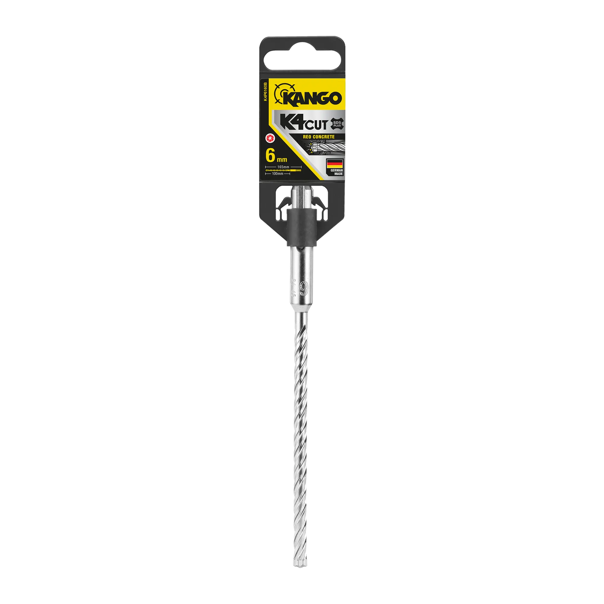 6mm x 165mm K4 SDS Plus Drill Bit